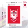 Austria national football logo Pattern  3pcs 100% Round Full Drill 5D DIY Diamond Painting Embroidery Cross Stitch Rhinestone Décor