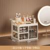 Cosmetics Storage Box Desktop Premium Sense Dresser Drawer Shelf Washing Table Skin Care Finishing Cabinet Shelf