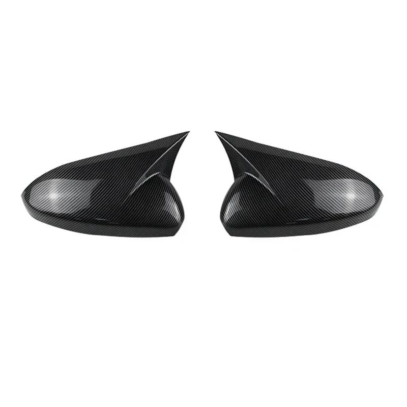 For Chevrolet Cruze 2009-2014 Rearview Side Mirror Cover Wing Cover Sticker Car Door Rearview Shell Carbon Fiber Decoration