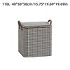 Large Capacity Storage Bags Foldable Clothes Storage Box Closet Organization Under-Bed Storage Closet