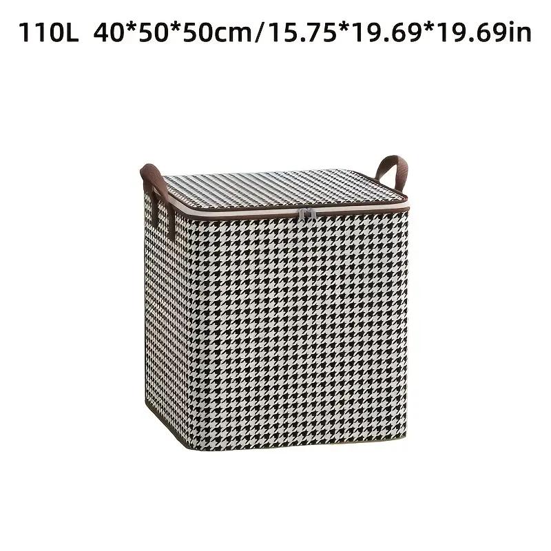 Large Capacity Storage Bags Foldable Clothes Storage Box Closet Organization Under-Bed Storage Closet