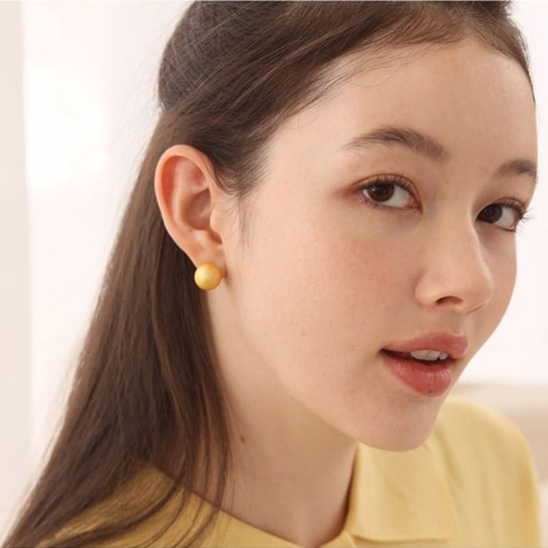 Dana Burton Tinted Love Ball Earrings_12mm