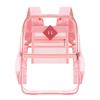Pvc Transparent Student Backpack With Waterproof Design For School And Concert Use