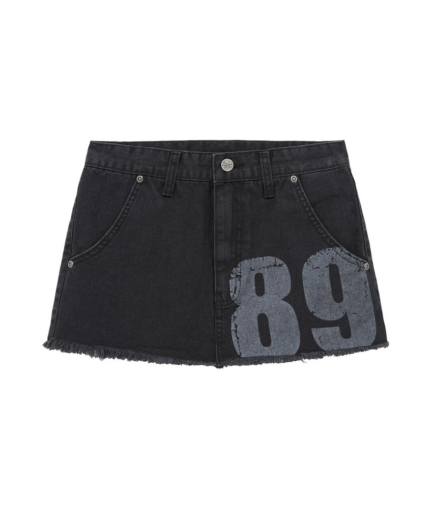 Midnight Move 89 Short Skirt (Black)