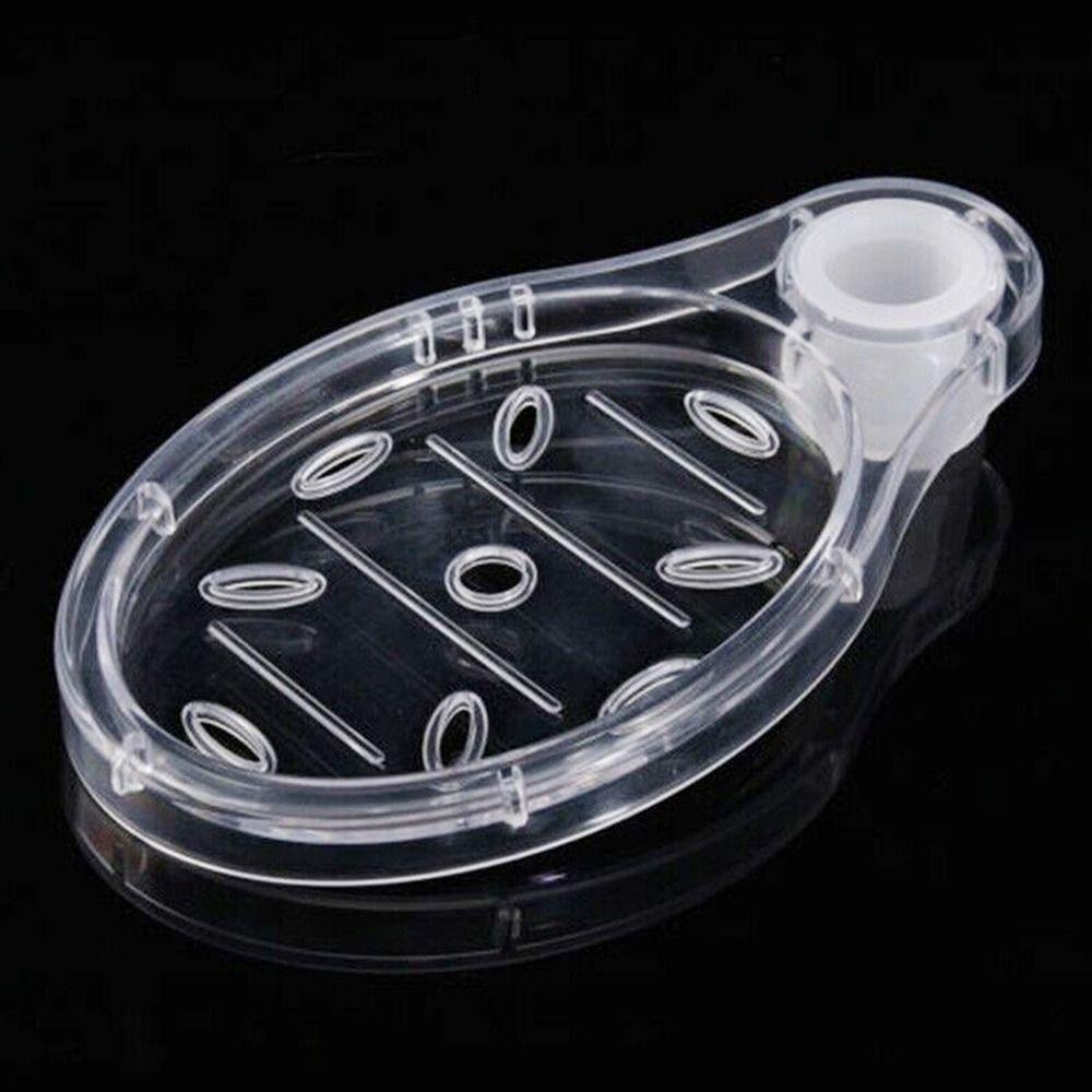 Transparent Shower Rod Drain Holder Soap Organizer Lifting Rod Soap Rack Soap Dish Soap Holder