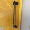 Heavy Carbon Steel Sliding Barn Door Handle Black Reinforced Heavy Duty Door Pull Metal Gate Handle Garages