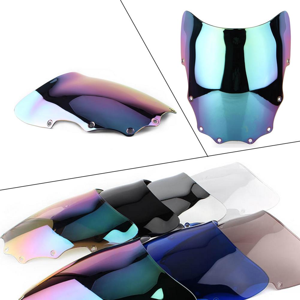 Windshield For Kawasaki EX500 EX 500 Ninja 500R 1987-2009 Double Bubble WindScreen Motorcycle Accessories Fairing Deflector