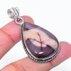 Natural Mookaite Gemstone Handmade 925 Sterling Silver Pendant 1.97" AP-15223