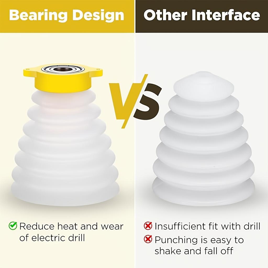 Kryt na prach z vrtačky, škálovatelný gumový prachotěsný kryt na prach, příslušenství pro elektrické kladivo