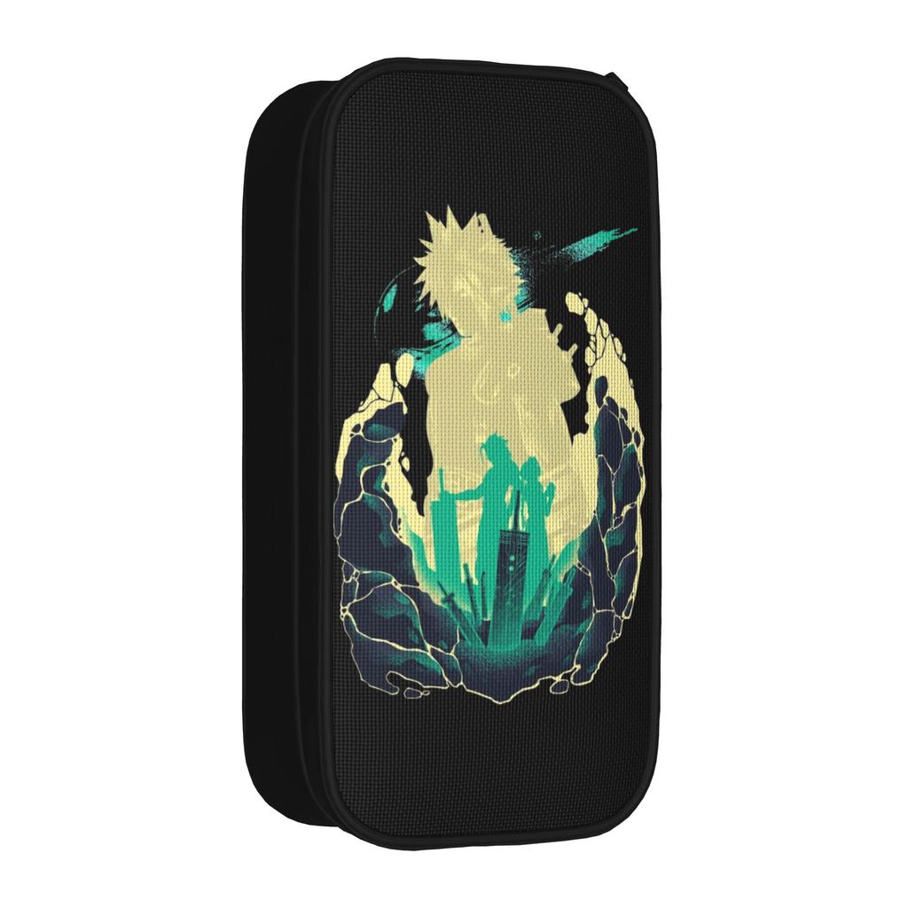 New Buster Sword Successor V2 Pencil Case Final Fantasy Pencilcases Pen Large Storage Bags Students Cosmetic Accessories