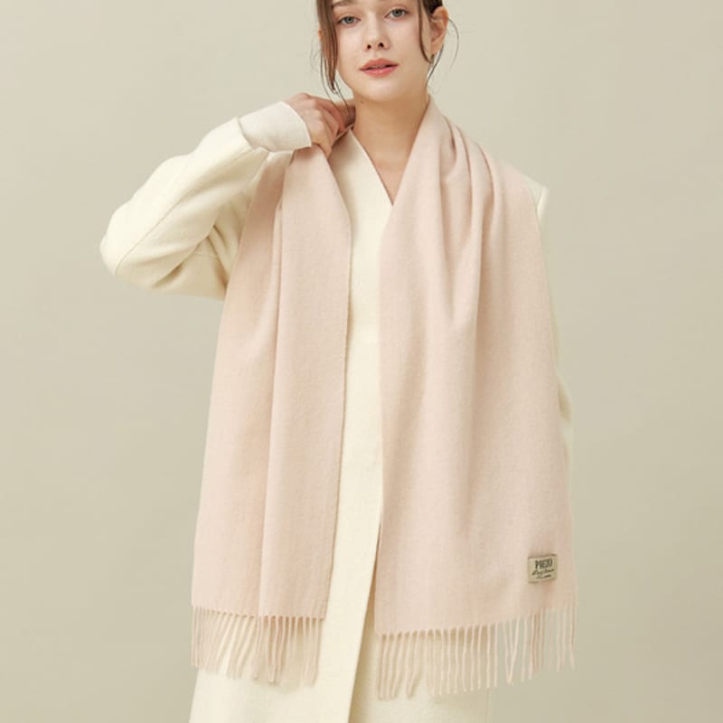 

PREZZO 100% Cashmere Classic Muffler PULO (11 colors) 11. PULO NAVY