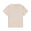 [Snowpeak] Ribbed Women's Regular Fit Short-Sleeve T-shirt Light Coral (S25MWFTS39)