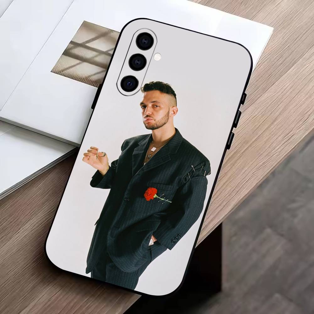 

Urban C. Tangana Phone Case For Samsung Galaxy A73,A72,A71,A70,A53,A52,A51,Soft Silicone Black Cover Samsung a21s