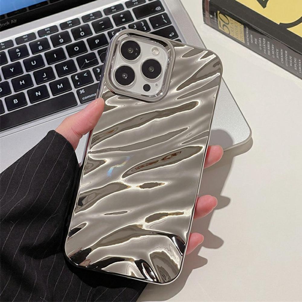 

For iPhone 13 Pro Case Wave Texture TPU Shockproof Phone Cover A