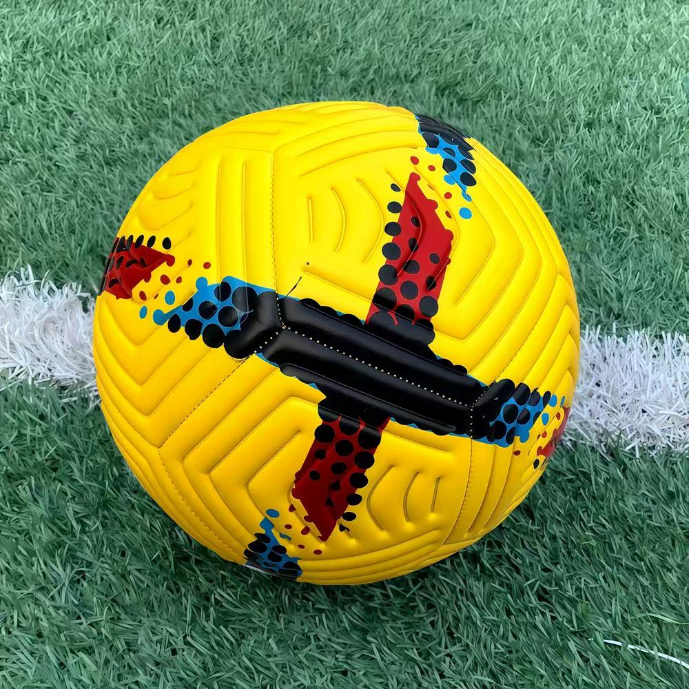 Size 5 Champion League Premier Football: Durable Training/Match Ball for Middle School Students.
