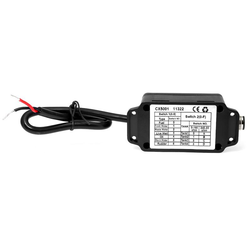 NMEA 2000 Converter For Marine Boat Yacht Tool 0-190 ohm 240-33 ohm NMEA 2000 Multifunction Oil Waste Water Converter 9-32V