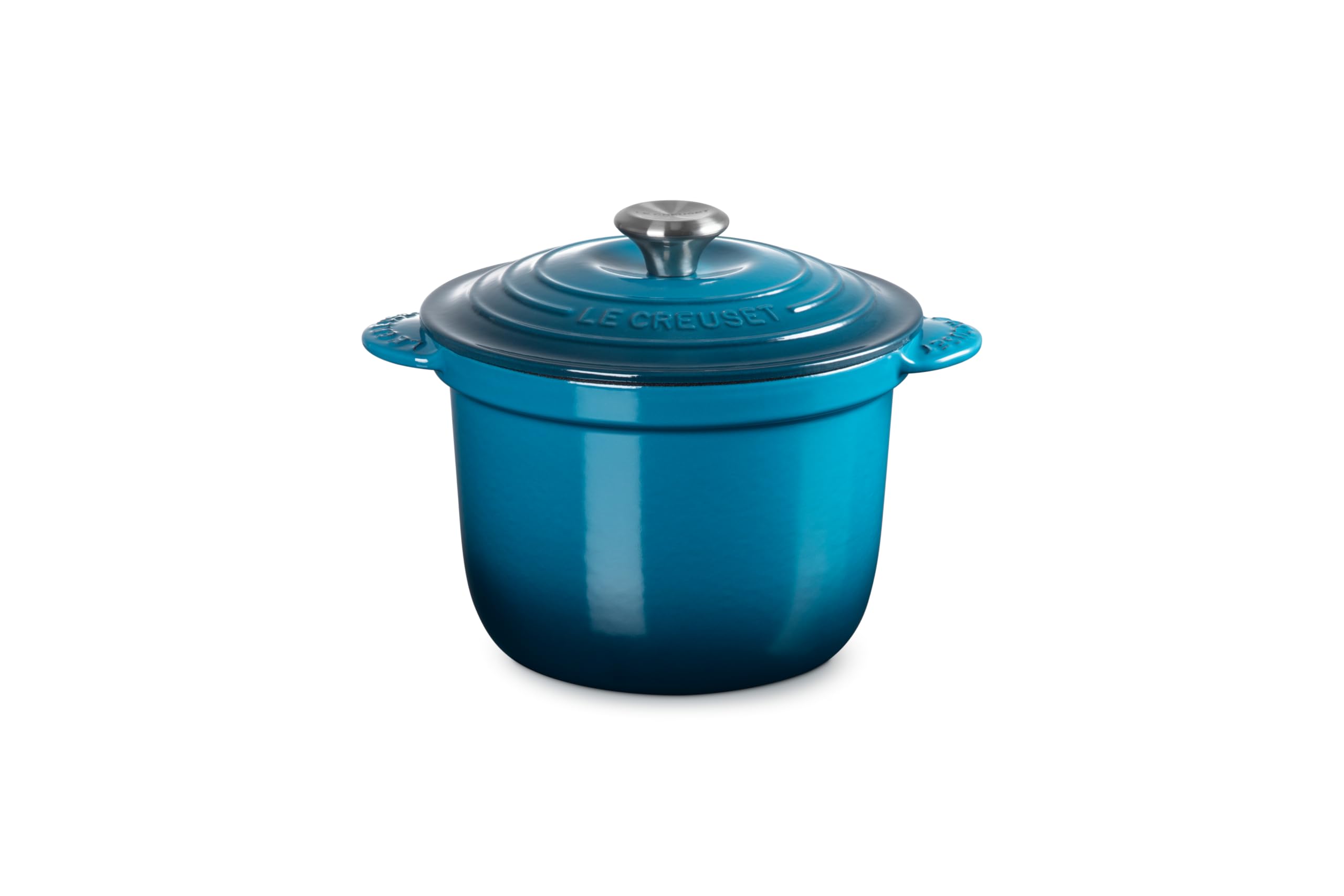 

Le Creuset Cast Iron Enamel Pot Cocotte Every 20 Deep Teal Gas IH Oven Dishwasher Safe Japanese Two-Handled [Official Product]