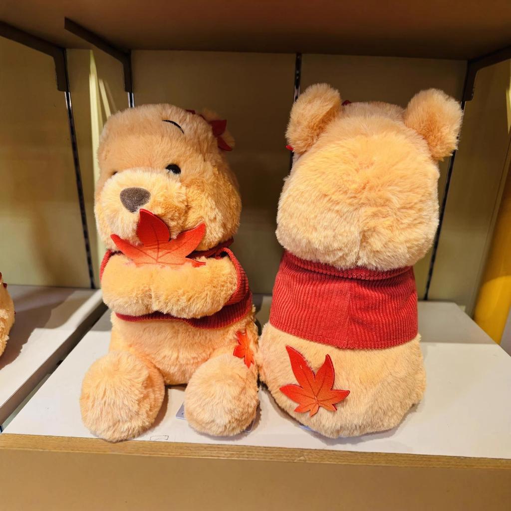 Knuffel Ahorn Winnie de Poeh Beer Knuffelspeelgoed Schattige Teddybeer Pop Meisje Hart Kussen Verjaardagscadeau