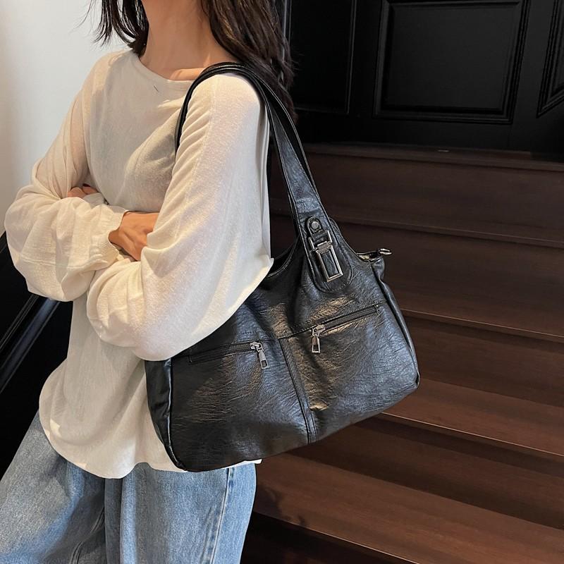 Crossbody bag solid color bag casual women's handbag