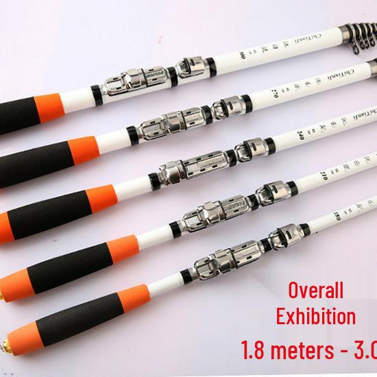 

Soft-Tail Short-Section Sea Fishing Rod Set: Casting, Shore, Valve, and Raft Rod