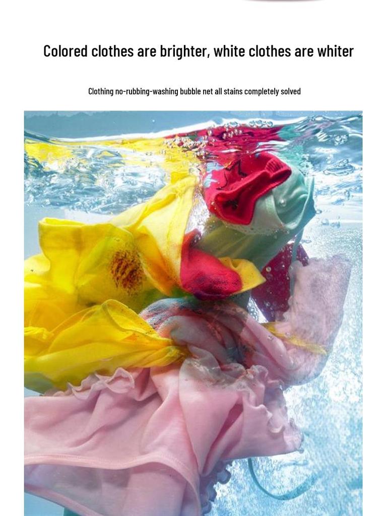 Colored & White Clothes Stain Remover: De-yellowing, Whitening & Collar Cleaner