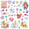 Stickers repositionnables Princesses et leurs animaux de compagnie