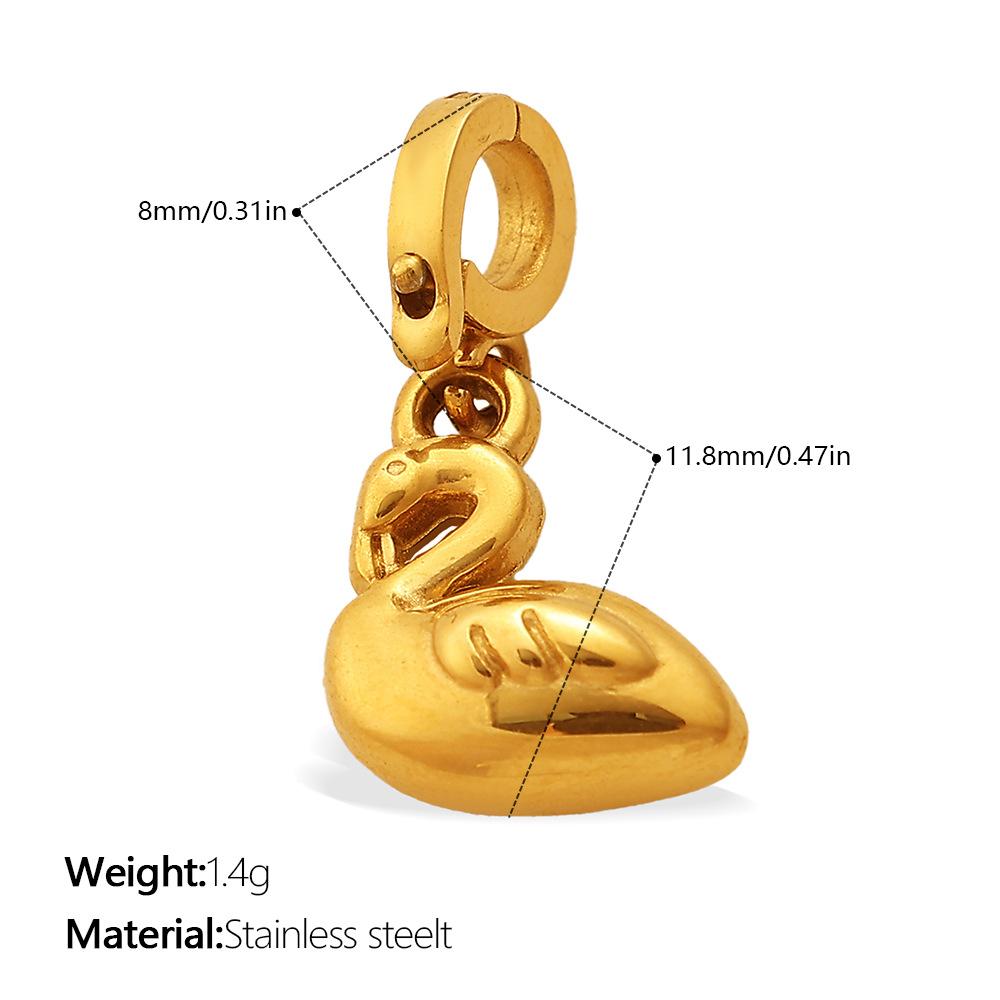 Fashion summer seaside wind DIY castle mushroom multi-element bikini buckle pendant cute enamel accessories