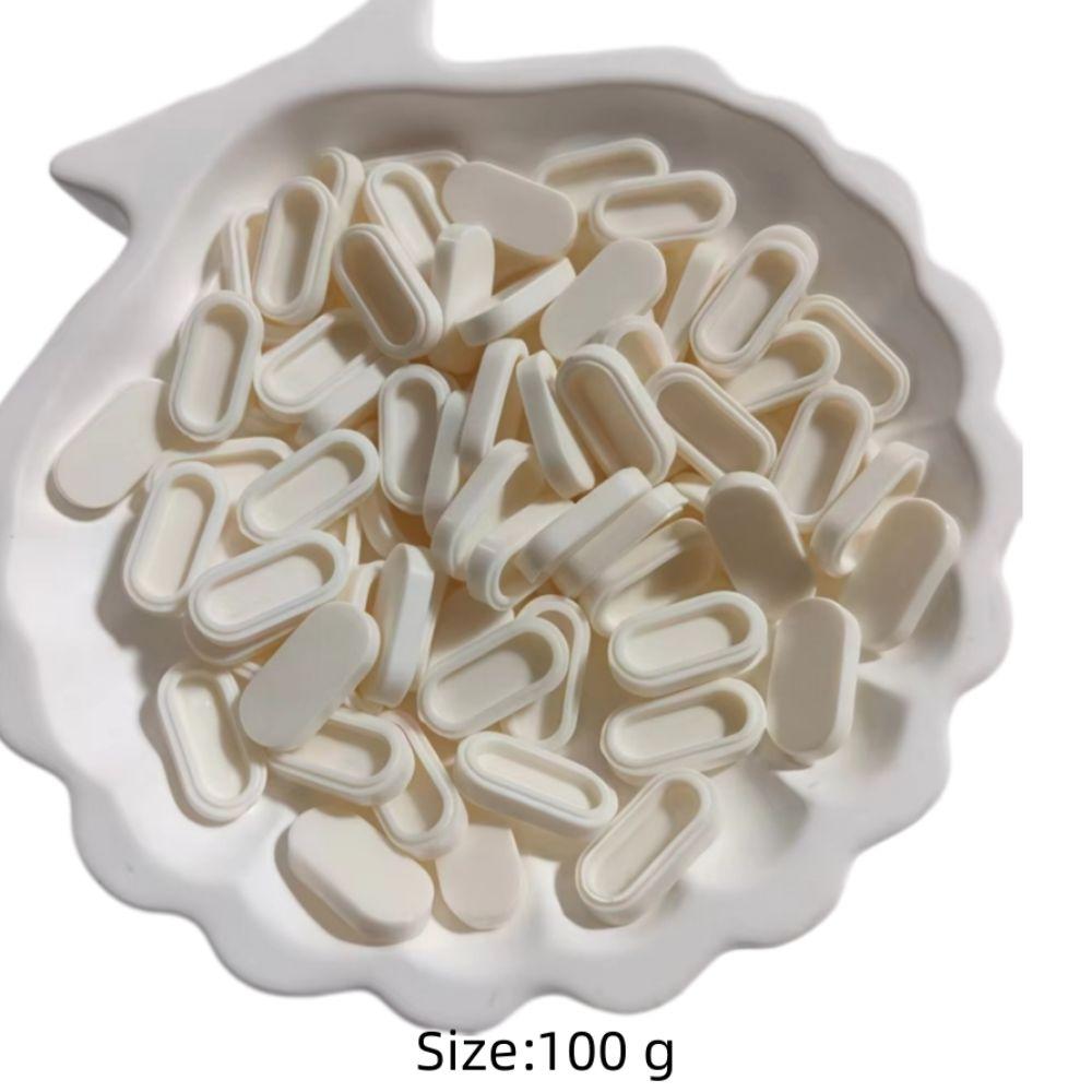 Oval Indented Granules Beads Filler 100g Small Stuffing Building Blocks Kids Adult