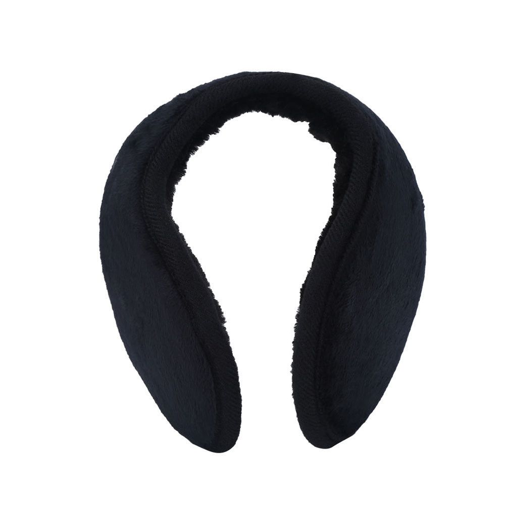 Muff Ear Band Ear Lap Grip Men Wrap Black Fleece Earmuff