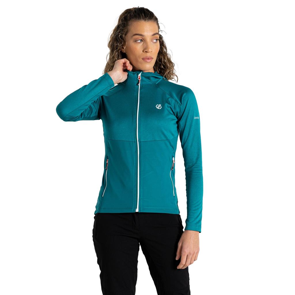 Dare 2B Womens/Ladies Convey II Hooded Core Stretch Midlayer