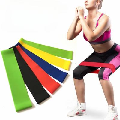 Bandes de résistance en TPE, bandes élastiques de fitness, yoga, gym, force, Pilates, exercices à domicile, musculation, sport pour femmes