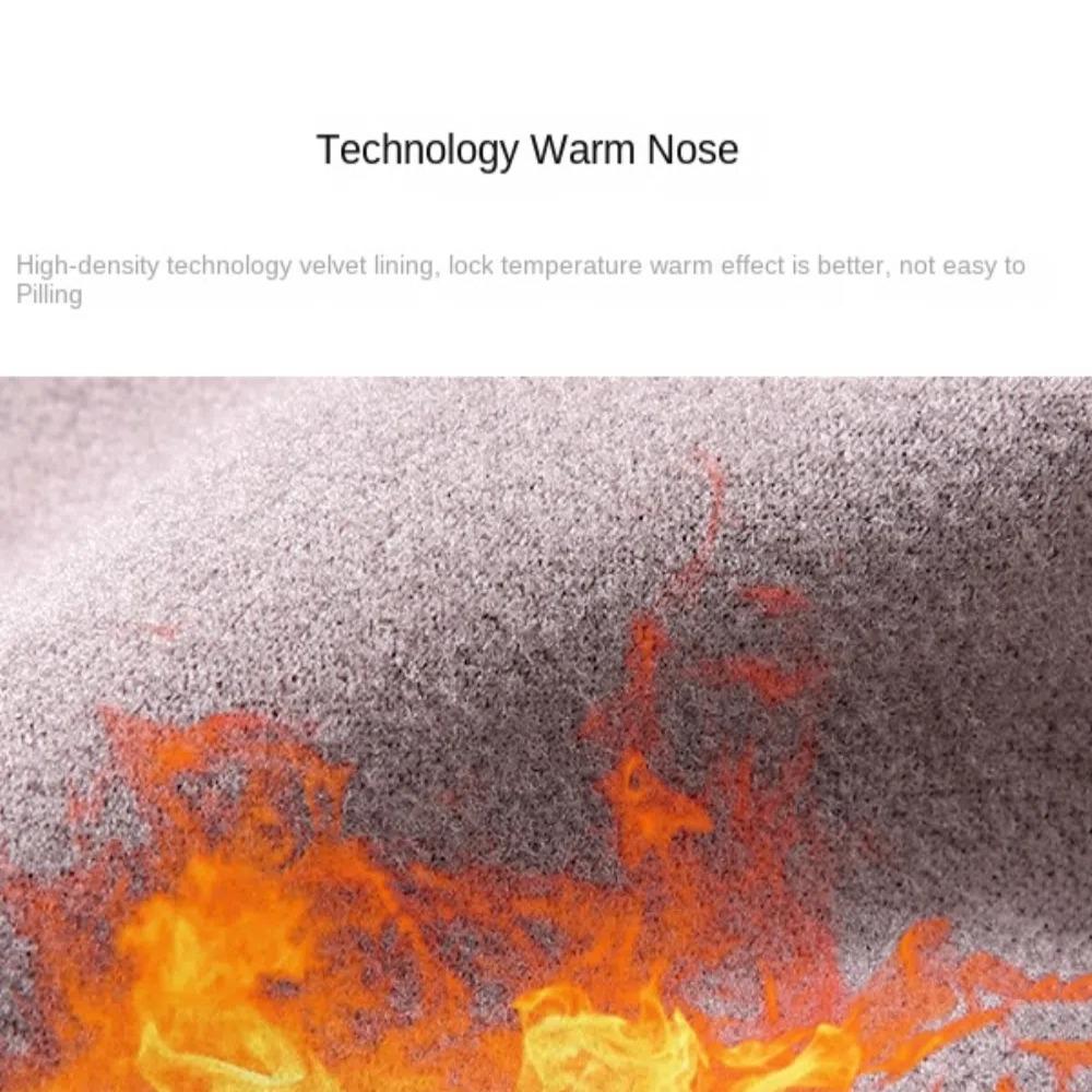 Five Finger Thin Fleece Gloves Warm Cycling Gloves Solid Color Full Finger Mittens  Outdooor