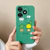 Case For Tecno Spark Go 2024 Cute Pilot Soft Liquid Silicone Upgrade Lens Protection Back Cover For Tecno SparkGo Coque Bumper