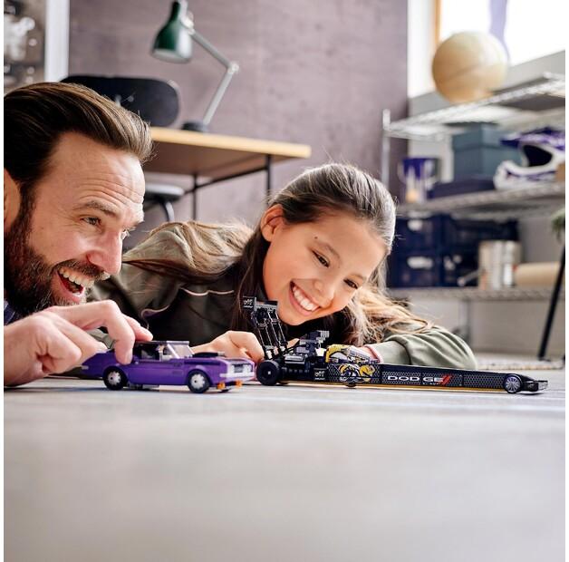 LEGO Speed Champions 76904 Mopar Dodge//SRT Top Fuel Dragster и 1970 Dodge Challenger T/A