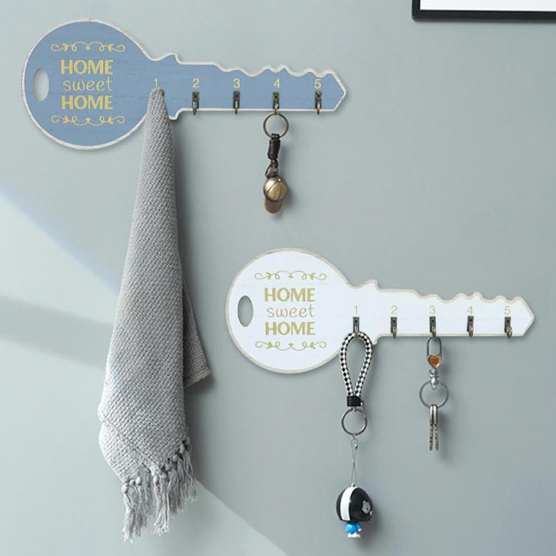 Schlüsselhalter Funktional Langlebig Wandhänger Beliebte Schlüsselform Hohe Nachfrage Wandmontiertes Schlüsselregal Einzigartiges Design Wandhaken Stilvoll