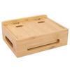 Multi Device Stand, Decoration Bamboo Multi Device Holder for Home Tablet   Smartphone
