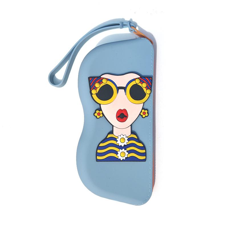 Silicone Glasses Bag Small Items Bags Waterproof Eyeglasses Box Cosmetic Coin Bag Dustproof Multifunctional Storage Bags