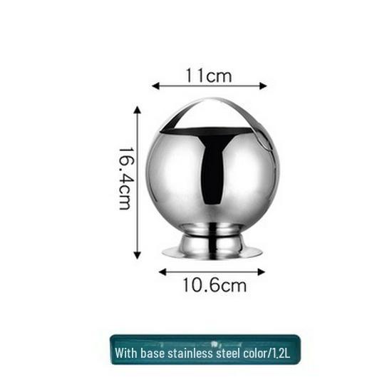 Nerezový 3L dvoustěnný izolovaný kbelík na led pro bar, víno a pivo.