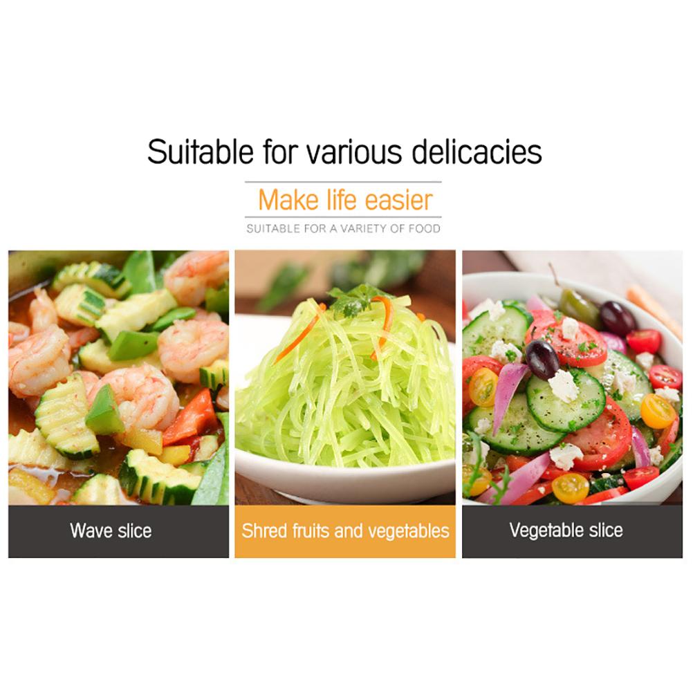 Stainless Steel Vegetable Grater Peeler Multi Purpose Grater Salad Cutter Kitchen Tool for Vegetables Cheese Bean Lemon
