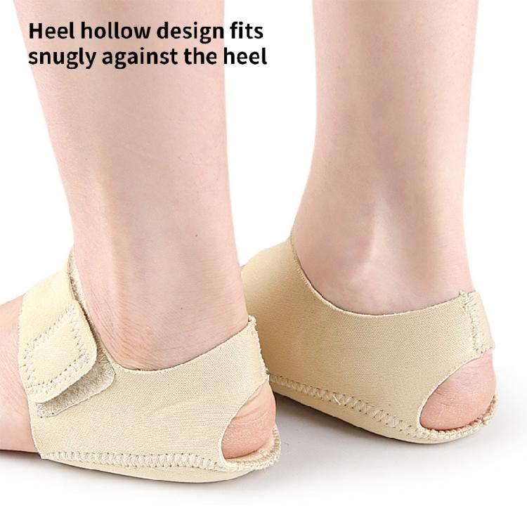 Shock Absorbings Heel Cushions Sleeve Ergonomic Breathable Adjustable Hook Fastener Suitable for Sports Shoe Comfort