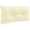 R Back Cushion PUTTEN 100percent Polyester Cream 80 X 40 X 10 Cm