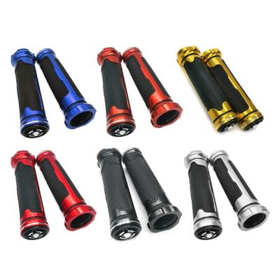 7/8'' 22MM CNC Motorcycle Hand Grips Universal Handle Bar Replacement for 250 600 900 CB400 VTEC400 CB-1 VTR250 MSX125