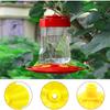 Set of 20 Hummingbird Feeder Flower Replacements with Cleaning Brushes Bright Yellow Color To Lure Hummingbirds