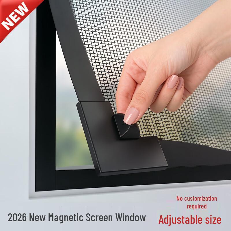Magnetic Self-Install Nano Diamond Mesh Anti-Mosquito Screen