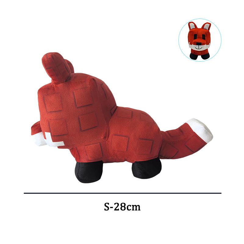 TreasuringU 28/40cm Grow Garden Wolf Plush Toys Game Cartoon Raccoon Fox Stuffed Dolls Pillow Soft Toy Brinquedos Birthday Gifts