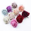 10/30pcs Artificial Flowers Home Room Table Wedding Bride Wrist Silk Roses Head Material Diy Gift Box Festival Decorative Wreath