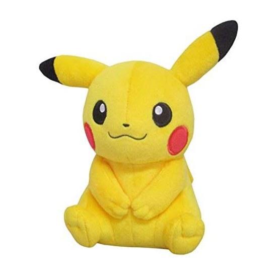 San-ei Trading Pocket Monster ALL STAR COLLECTION Pikachu (Female Form) (S) W17D12H19cm Plush Toy Pokemon PP165