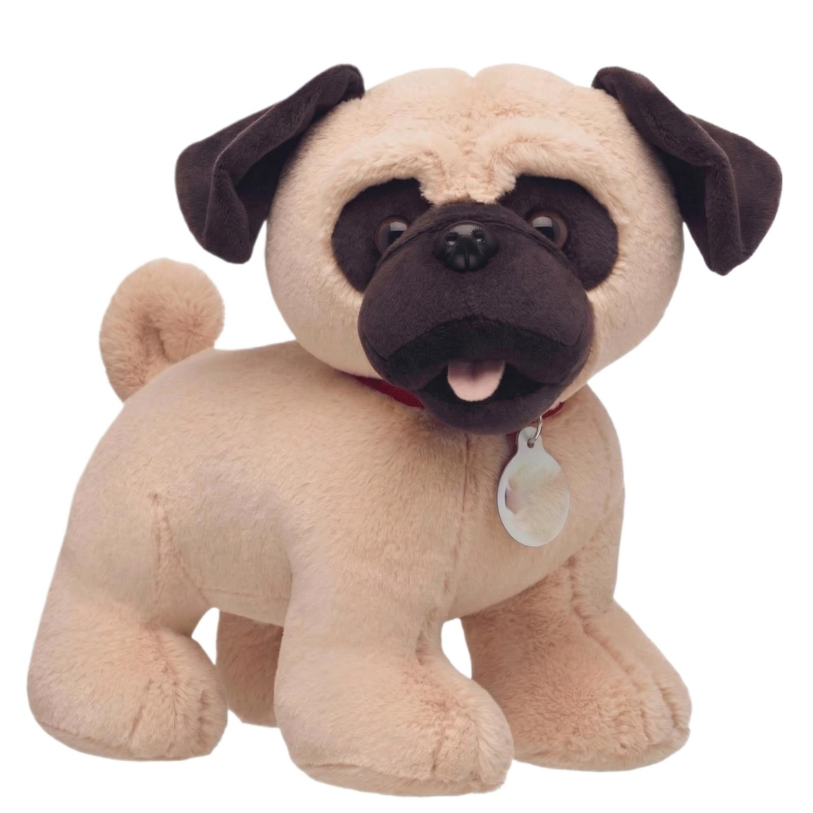 Realistic Pug Plush Toy, Pug Doll, Dog Plush Toy, Child s Companion Gift