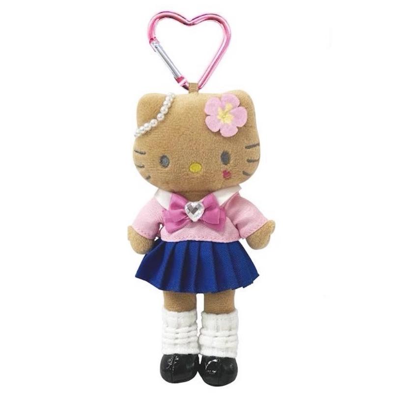 Hello Kitty Long Leg Plush Toy Keychain Black Skin Sanrio Kt Elf Cat Soft Stuffed Doll Pendant Car Key Ring Backpack Bag Decor