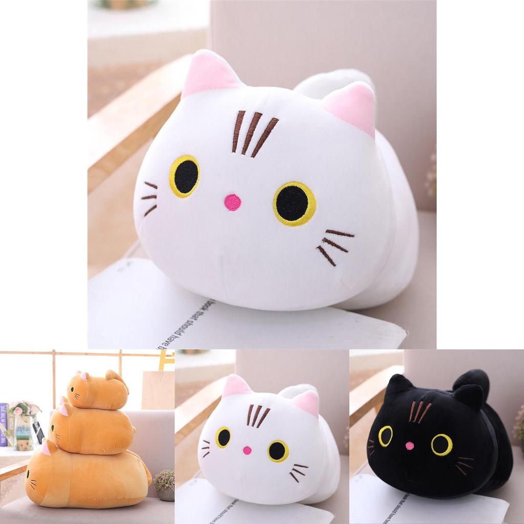 Adorable Cartoon Plush Toy Cat Soft Pillow Cushion For Kids And Girlfriends